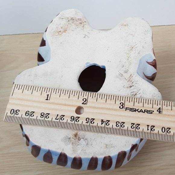 Mexican Hand Painted Pottery Frog - Picture 11 of 11